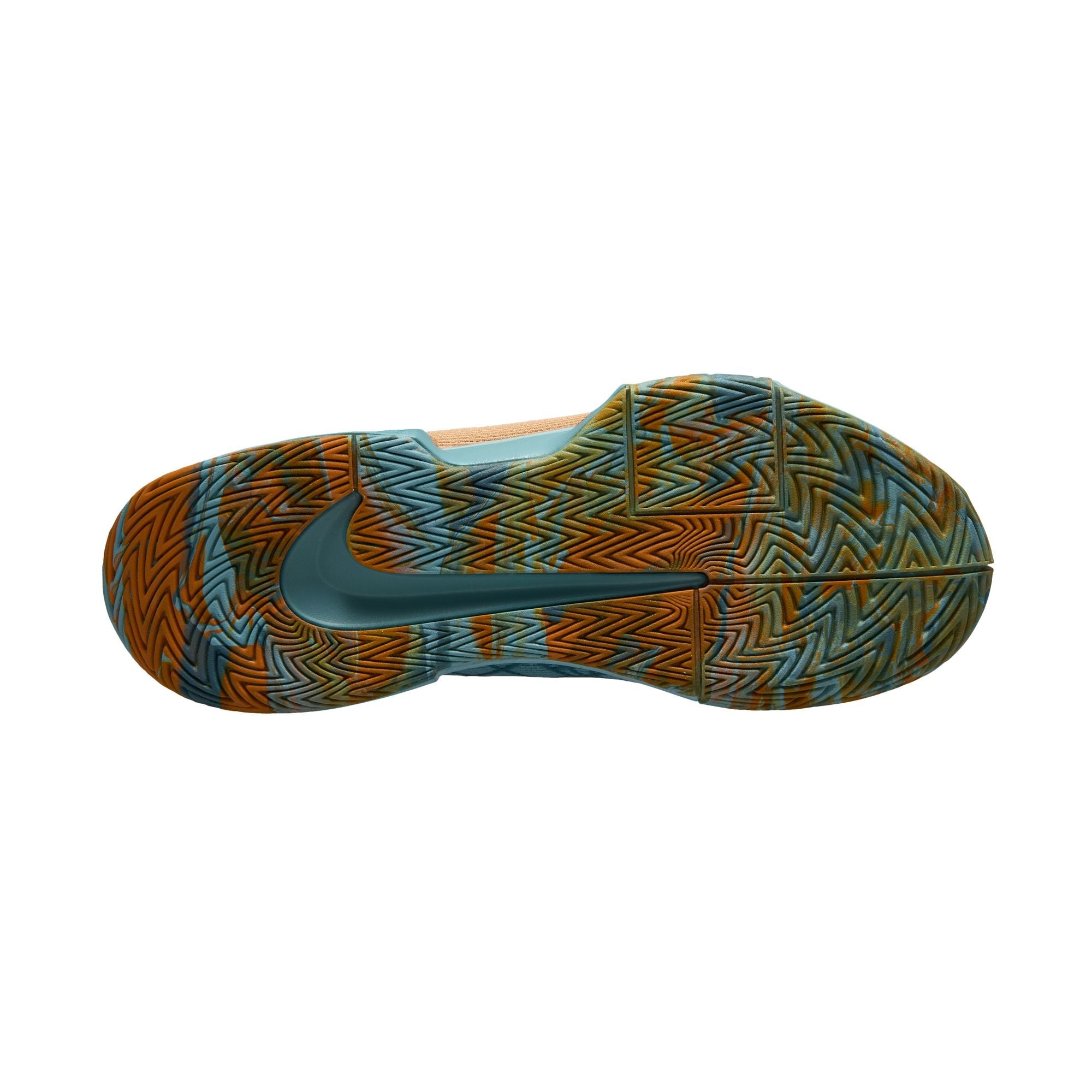 Nike Men's Zoom Challenge Pickleball Shoes in Denim Turq/Copper Moon-Smokey Blue