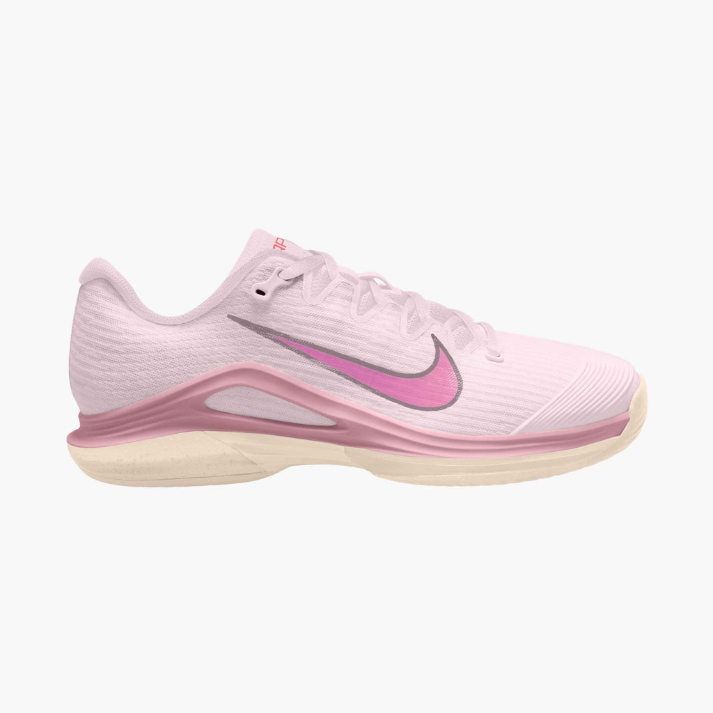 Nike Women's Vapor 12 Hard Court Premium Tennis Shoes in Pearl Pink/Lt Magenta-Pink Foam-Chalk