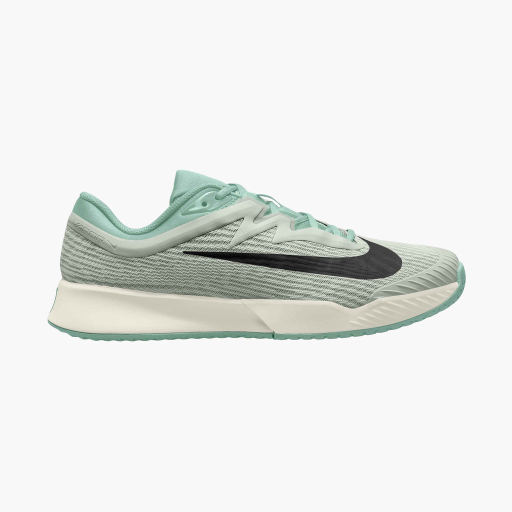 Nike Men's Vapor Pro 3 Hard Court Tennis Shoes in Light Silver/Black-Steam-White