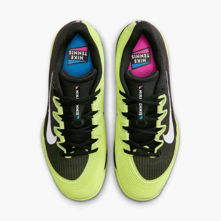 Nike Women's Vapor Pro 3 Hard Court Tennis Shoes in Lt Lemon Twist/Black-Blue Ribbon Htr