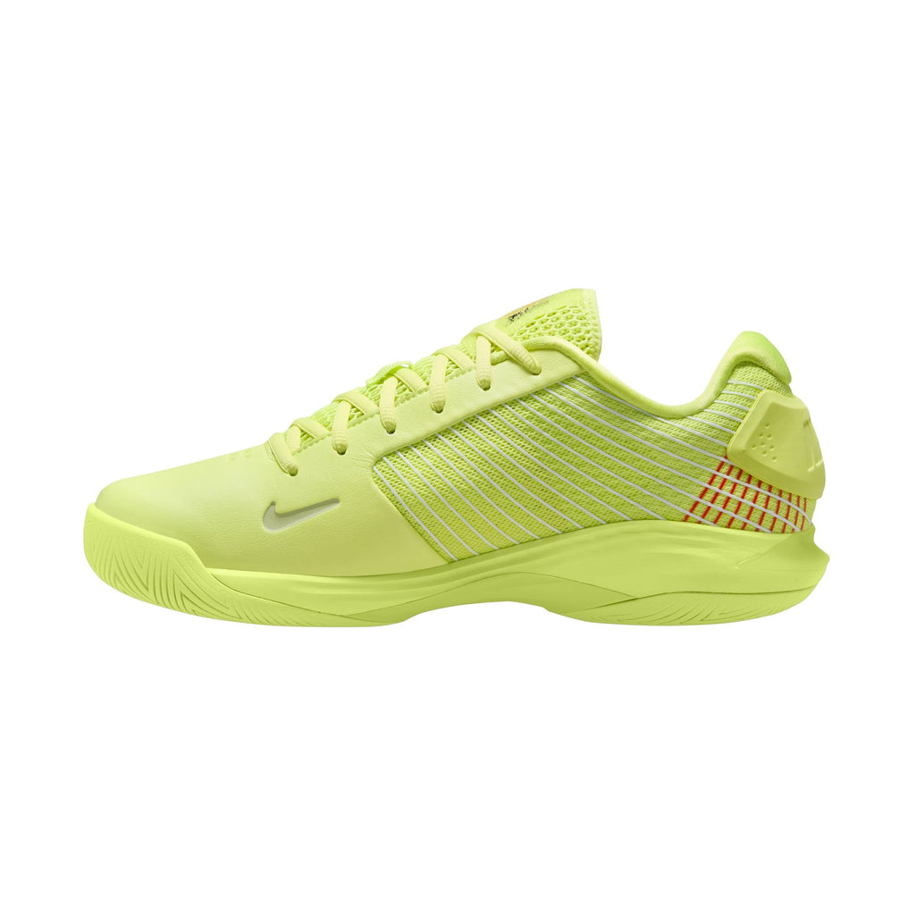 Nike Men's Vapor 12 Hypersmash Hard Court Tennis Shoes in Lt Lemon Twist/Black-Lt Crimson-White