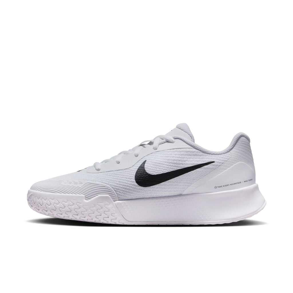 Nike Women's Vapor Lite 3 Hard Court Tennis Shoes in White/Black
