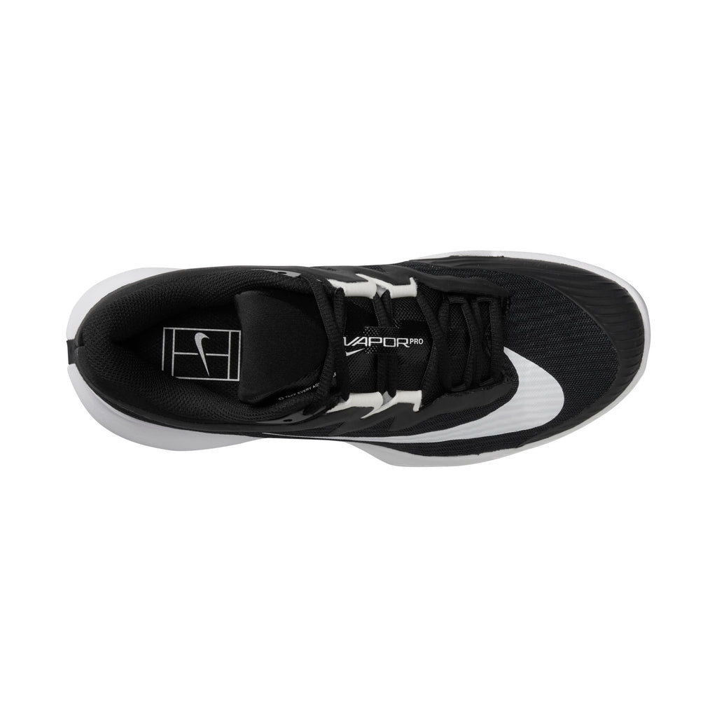 Nike Women's Vapor Pro 3 Clay Court Tennis Shoes in Black/White