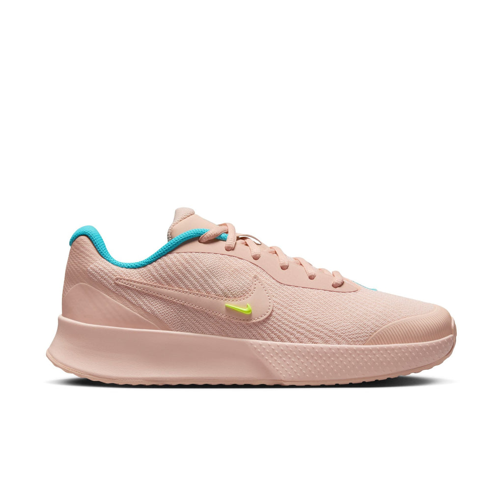 Nike Women's Vapor Lite 3 Hard Court Tennis Shoes in Washed Coral/Dusty Cactus-Volt