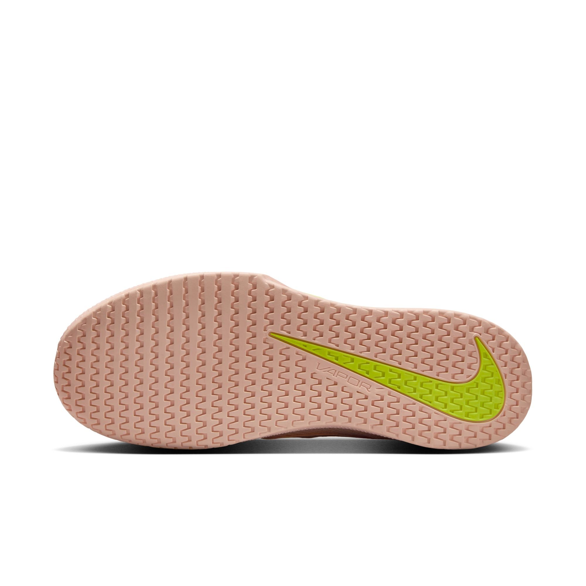 Nike Women's Vapor Lite 3 Hard Court Tennis Shoes in Washed Coral/Dusty Cactus-Volt
