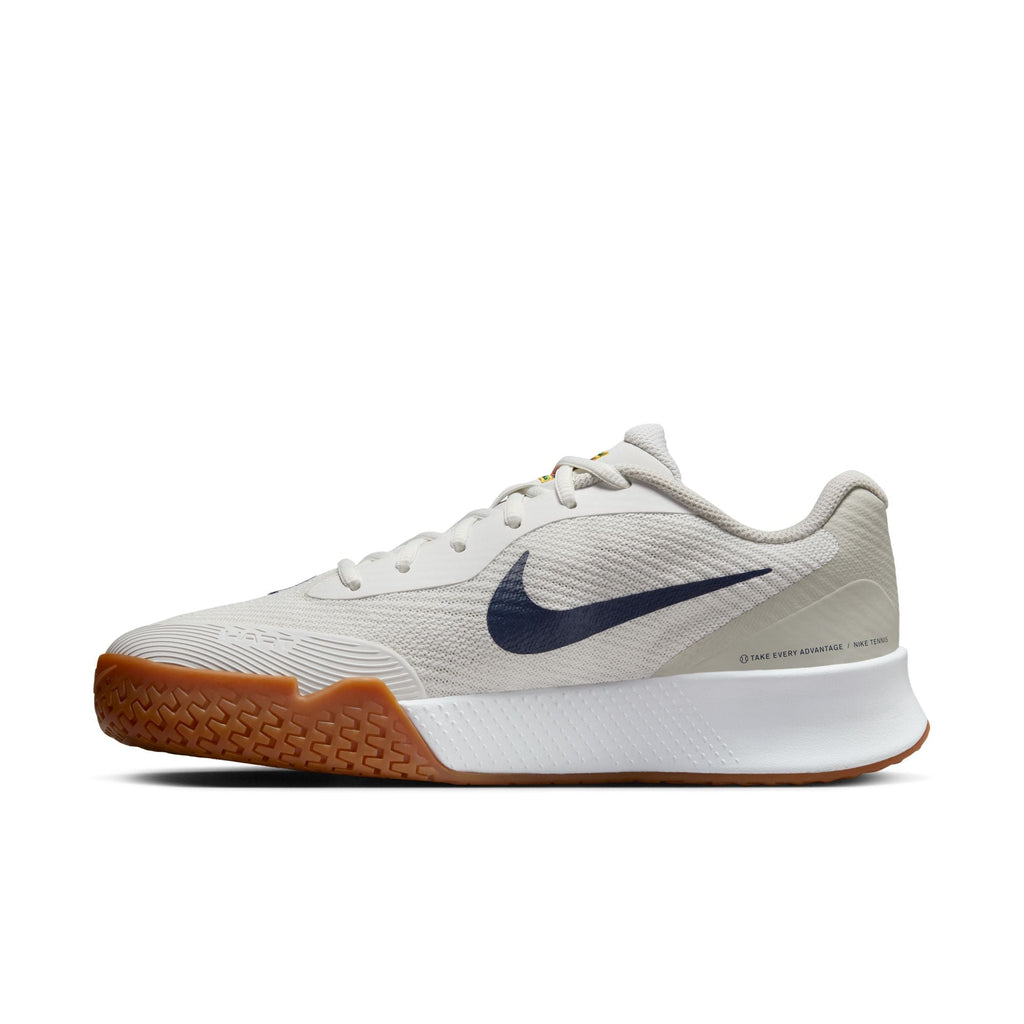 Nike Women's Vapor Lite 3 Hard Court Tennis Shoes in Summit White/Binary Blue-Light Bone