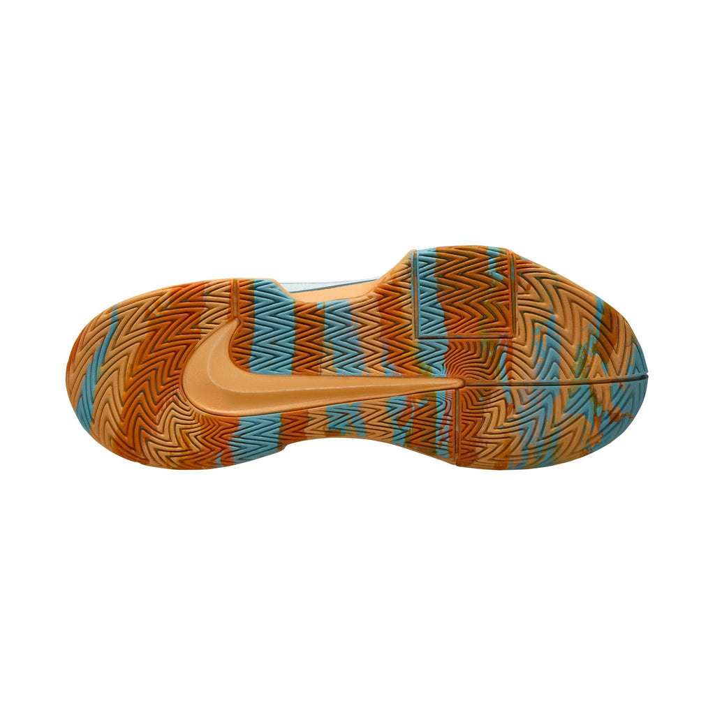 Nike Women's Zoom Challenge Pickleball Shoes in Copper Moon/Glacier Blue-Monarch