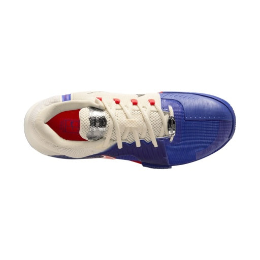 Nike Men's GP Challenge 1 Premium Hard Court Tennis Shoes in Deep Night/Lt Crimson-Pale Ivory