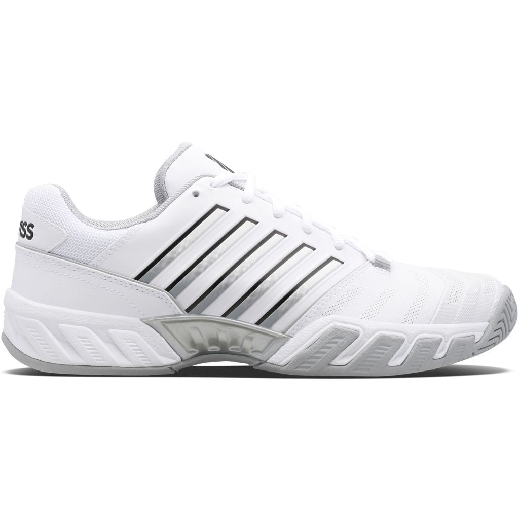 K-SWISS Men's BIGSHOT LIGHT 4 Tennis Shoes in (White/Highrise/Black)