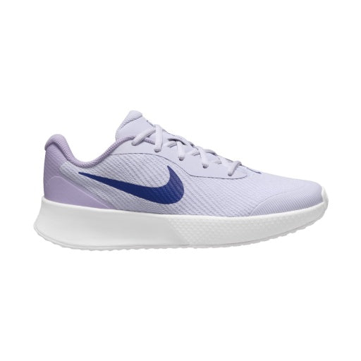 Nike Women's Vapor Lite 3 Hard Court Tennis Shoes in Amethyst Tint/Deep Night-White
