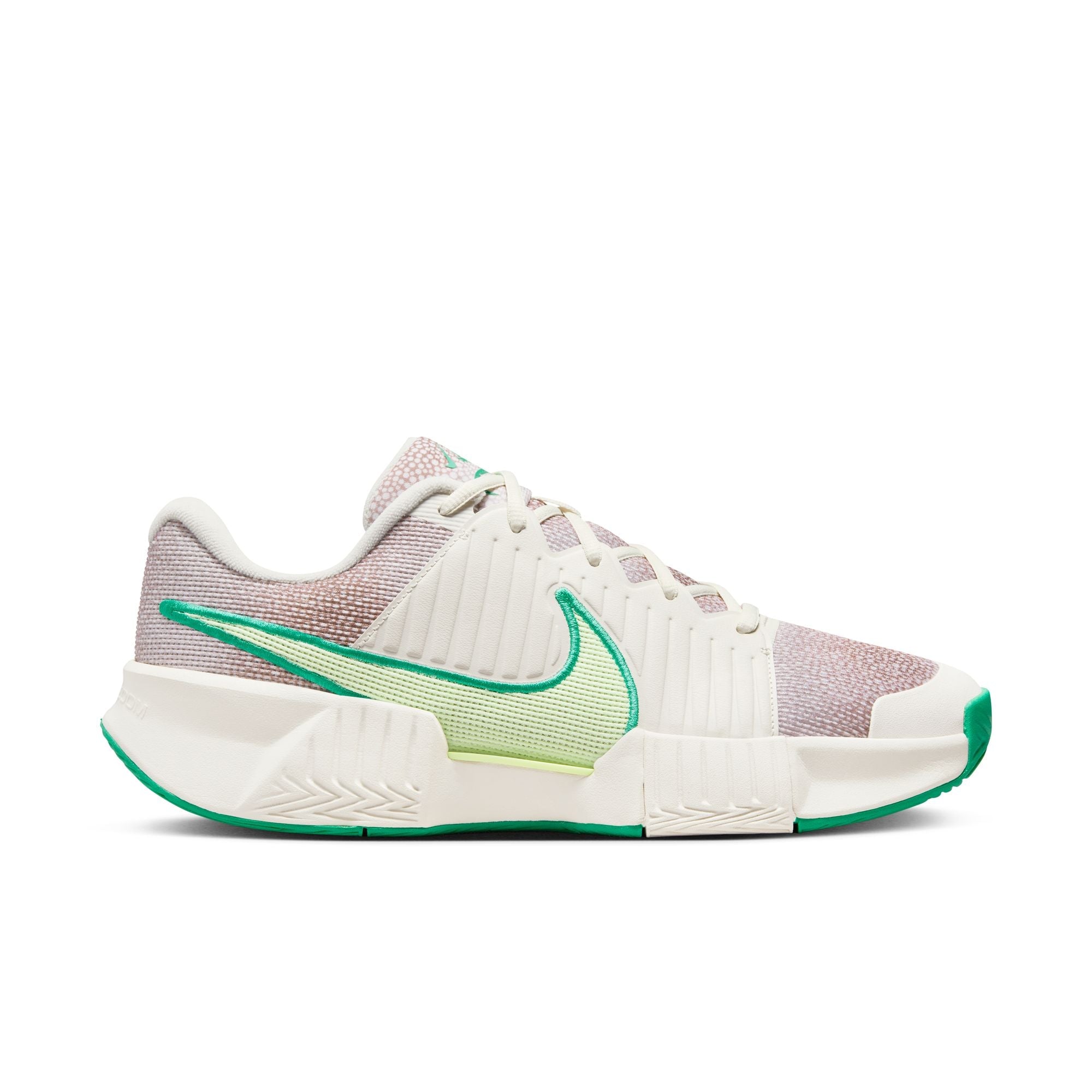 Nike Men's GP Challenge Pro PRM Tennis Shoes in Phantom/Barely Volt-Stadium Green