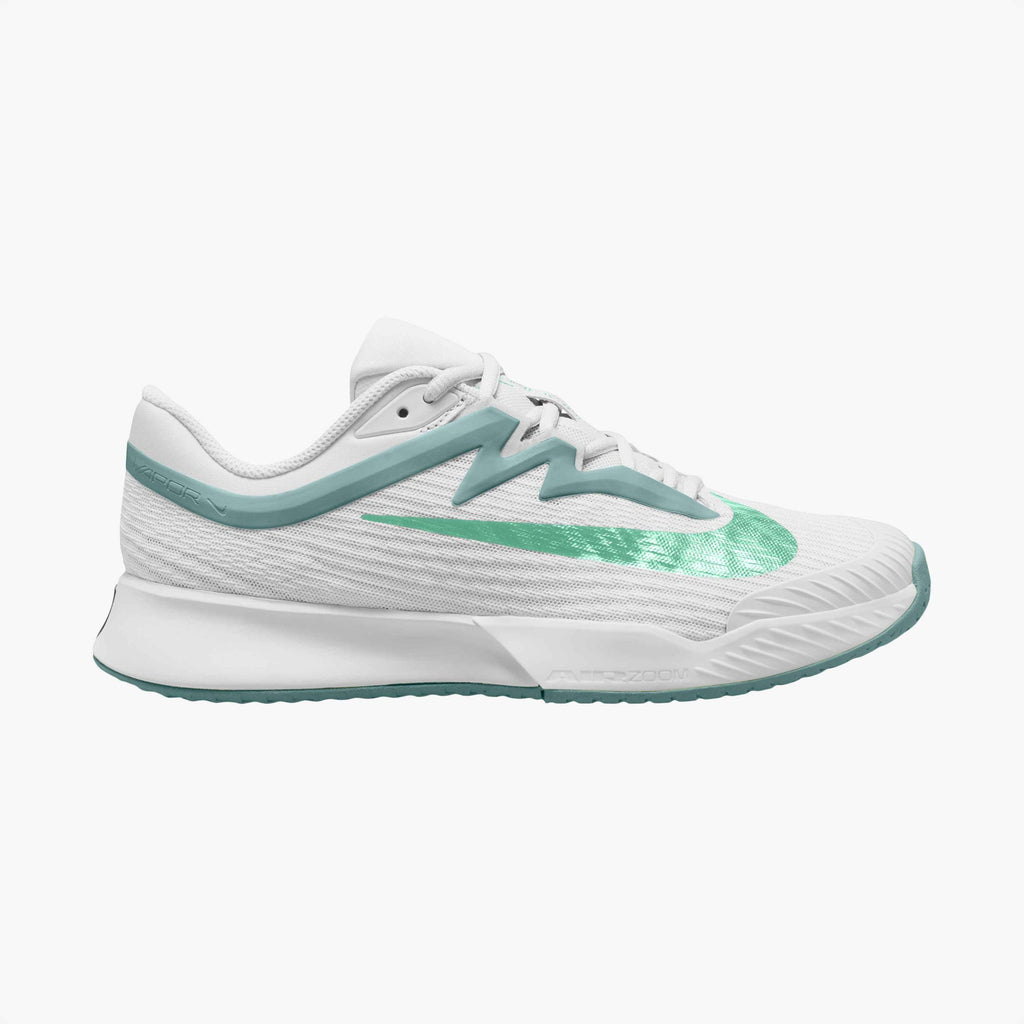 Nike Women's Vapor Pro 3 Hard Court Tennis Shoes in White/Mint Foam-Cannon