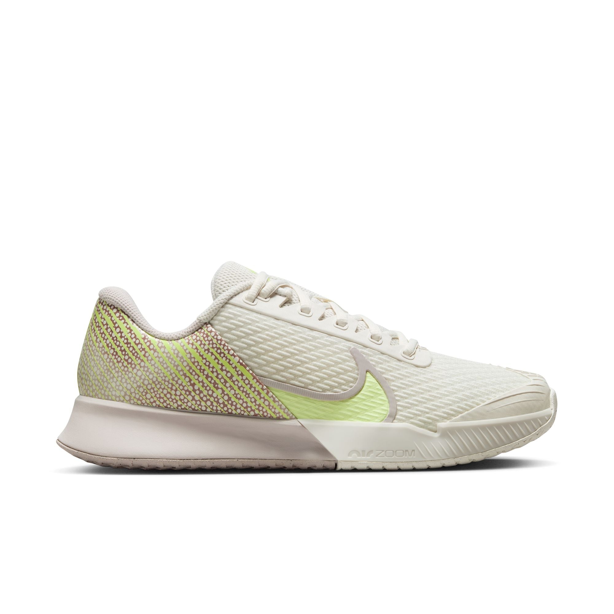 Nike Women's Air Zoom Vapor Pro 2 PRM Tennis Shoes in Phantom/Barely Volt-Platinum Violet