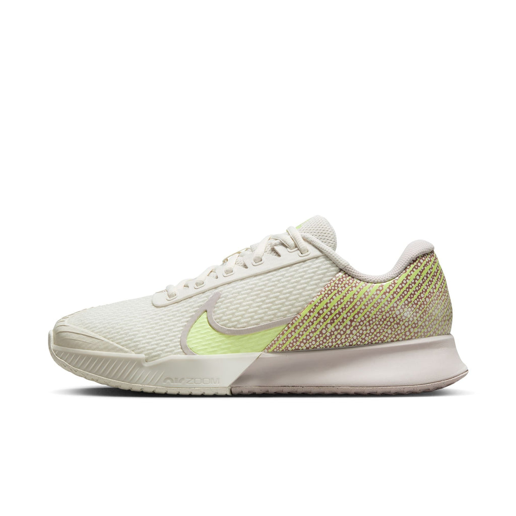 Nike Women's Air Zoom Vapor Pro 2 PRM Tennis Shoes in Phantom/Barely Volt-Platinum Violet