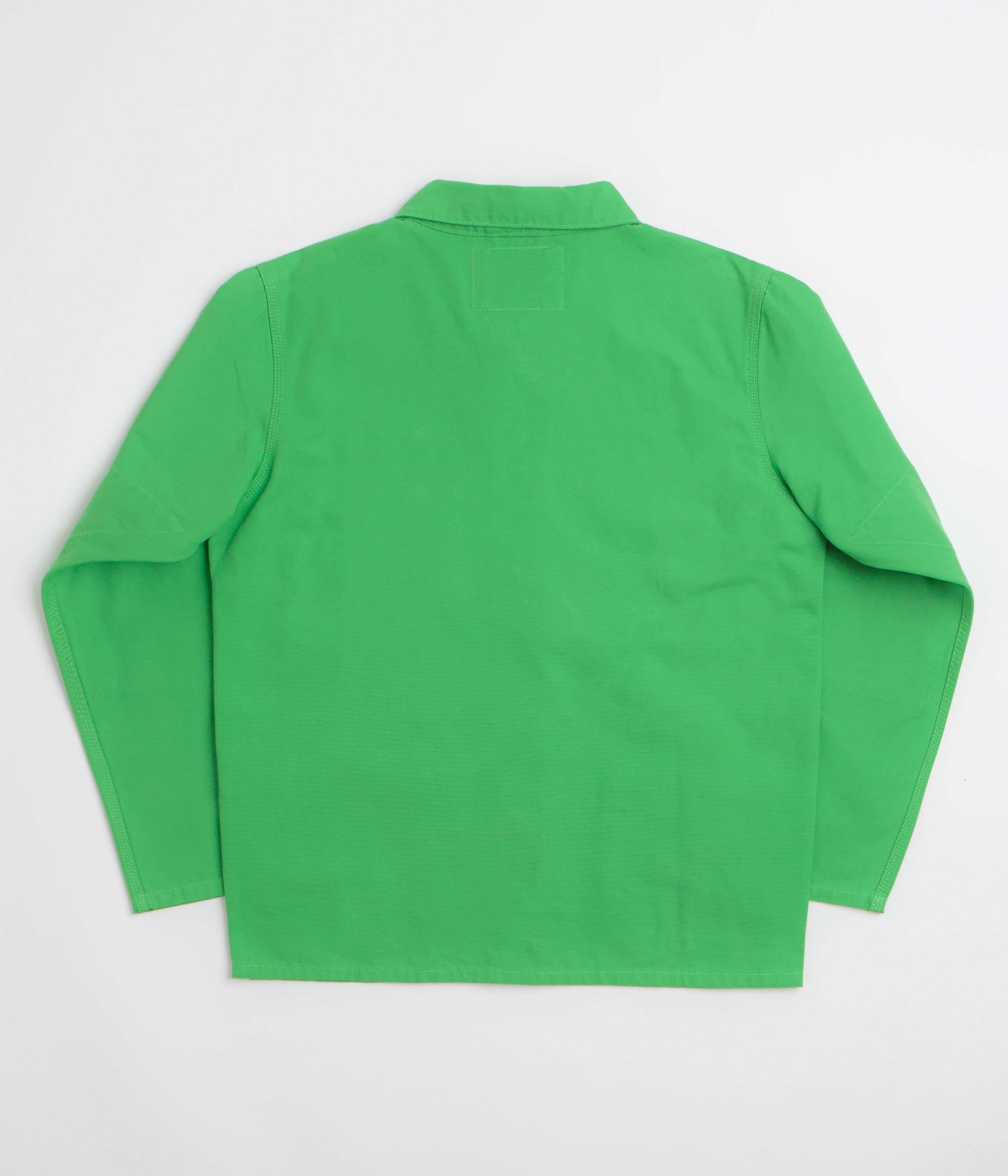 Uskees 3001 Buttoned Overshirt - Tropical Green