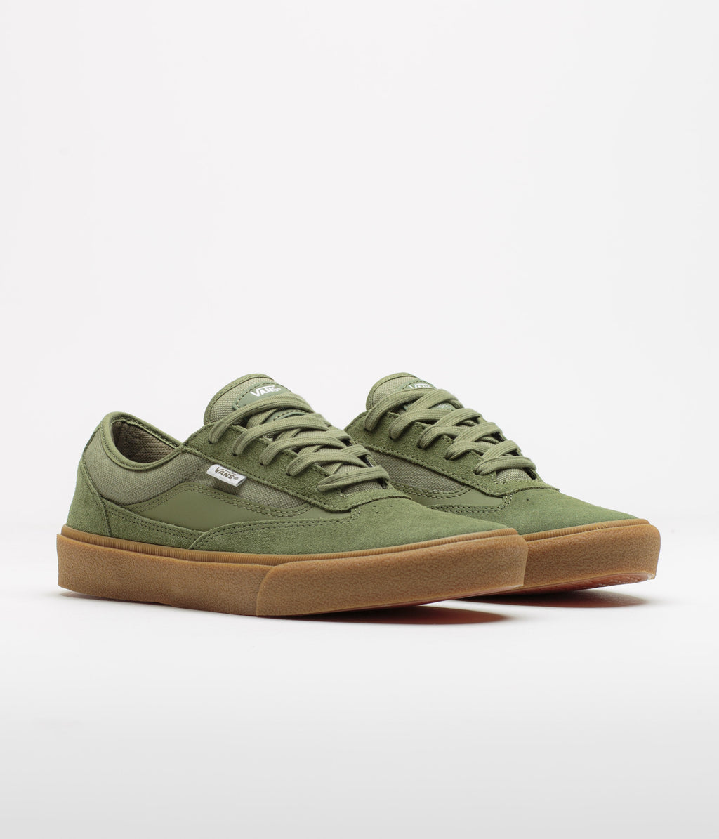 Vans Skate Curren Caples Shoes - Crepe Green / Gum