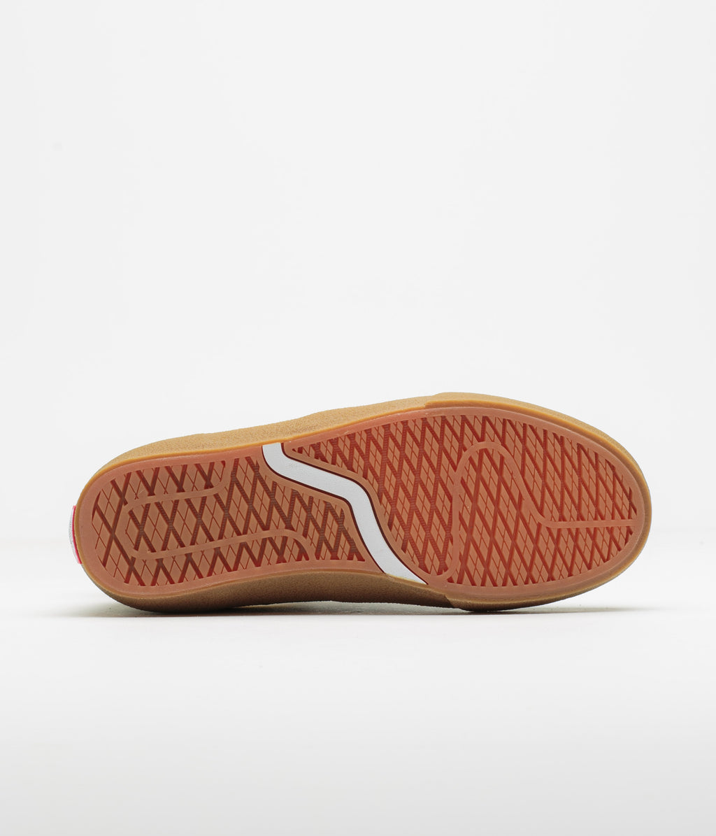 Vans Skate Curren Caples Shoes - Crepe Green / Gum