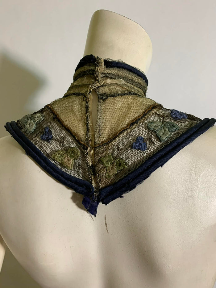 Vicereine Reimagined Victorian Bodice Neckline and Fur Collar