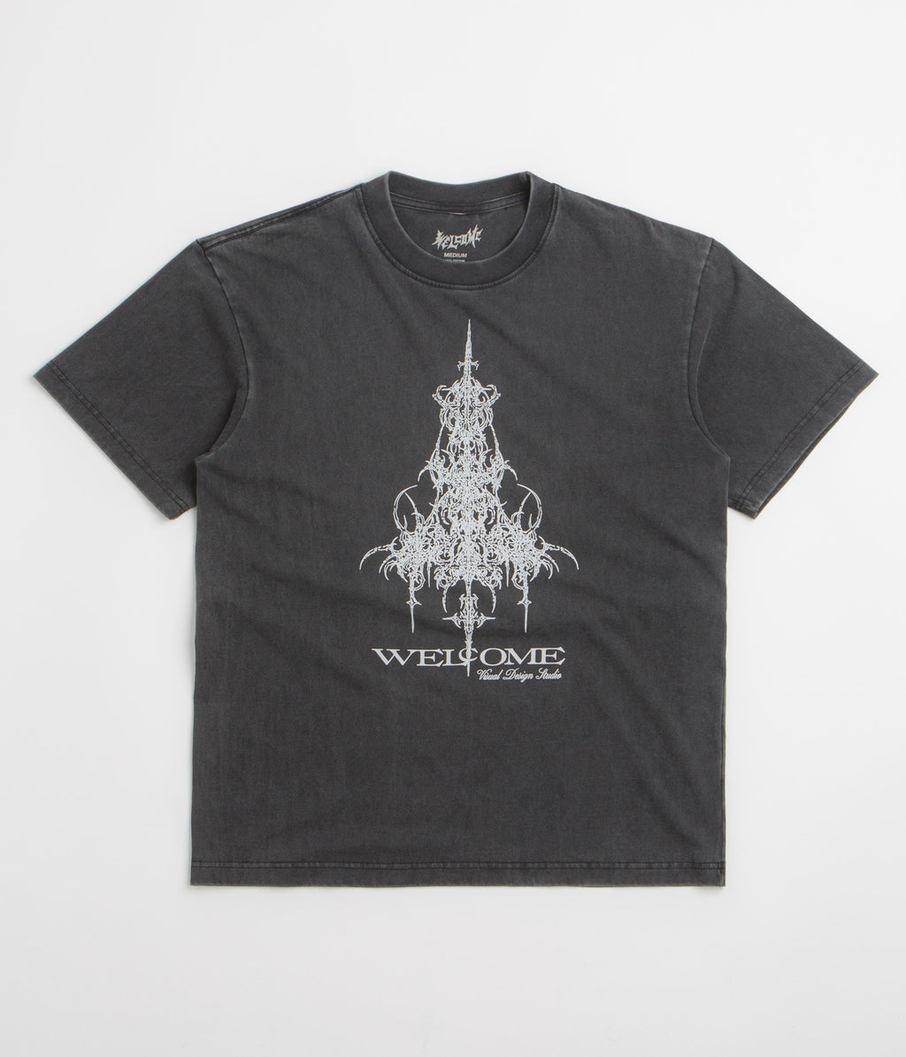 Welcome Chandelier T-Shirt - Vintage Black