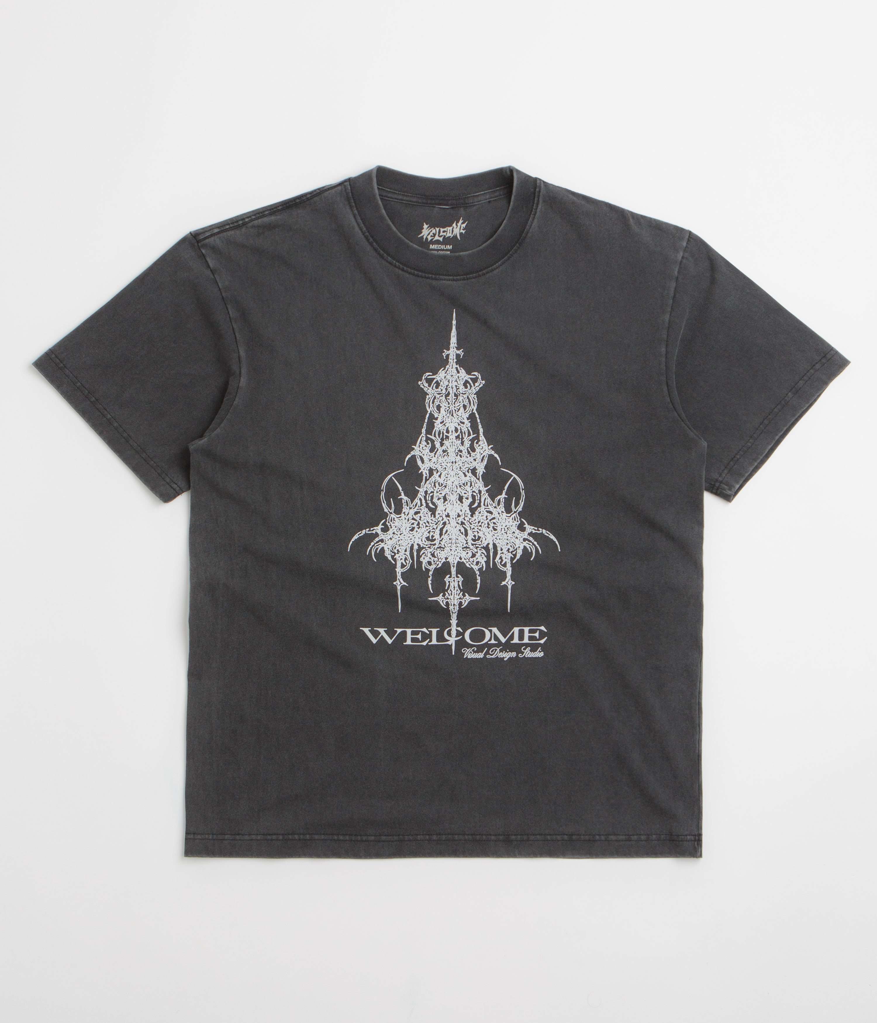 Welcome Chandelier T-Shirt - Vintage Black