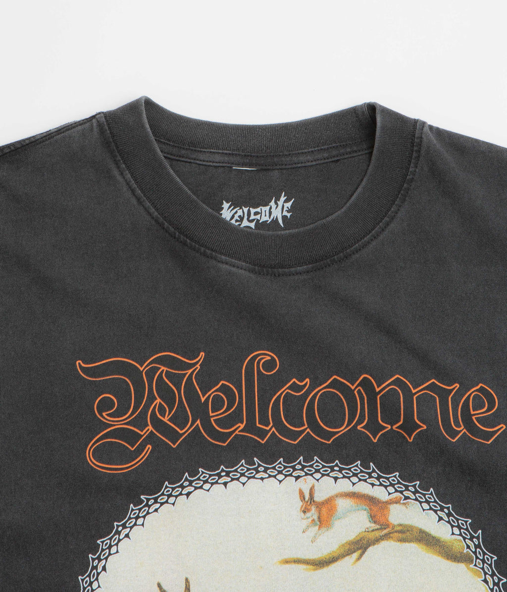 Welcome Friends T-Shirt - Vintage Black