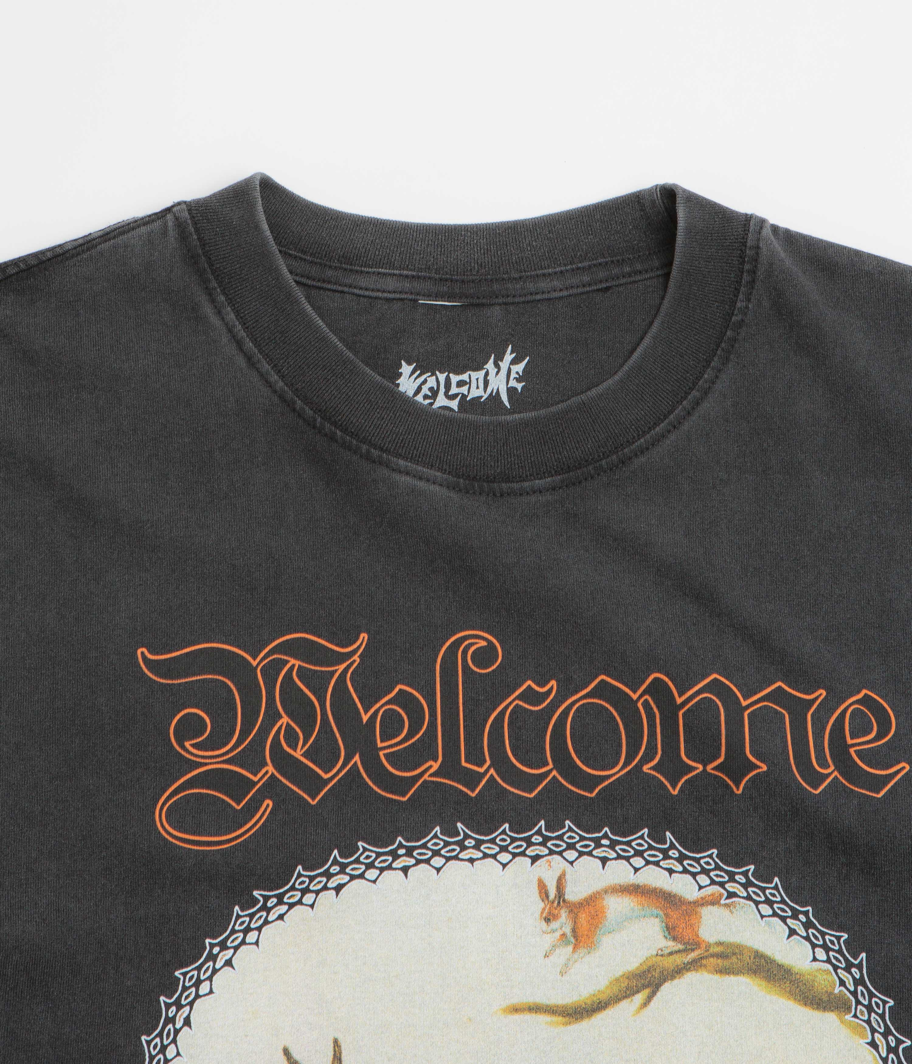 Welcome Friends T-Shirt - Vintage Black