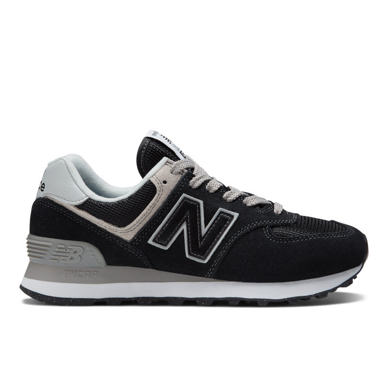 New Balance Women's 574 Core Sport Lifestyle Shoes in Black