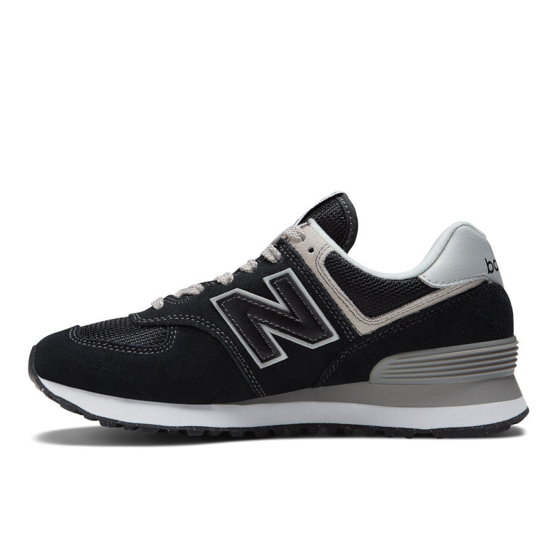 New Balance Women's 574 Core Sport Lifestyle Shoes in Black