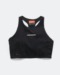 Womens 2 in 1 Pocket Top - Black