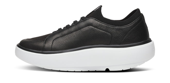 Women's OOmg+ Club - White Black medial view