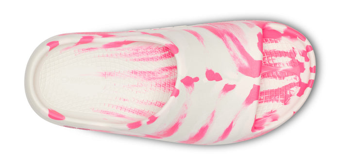 Limited Edition OOahh PLUS Slide Sandal - Project Pink top view