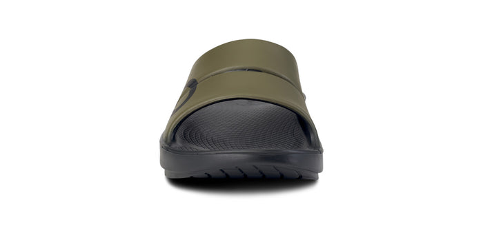 Women's OOahh Sport Slide Sandal - Tactical Green front view
