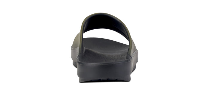 Women's OOahh Sport Slide Sandal - Tactical Green back view