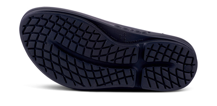 Women's OOmega OOlala Sandal - Black bottom view