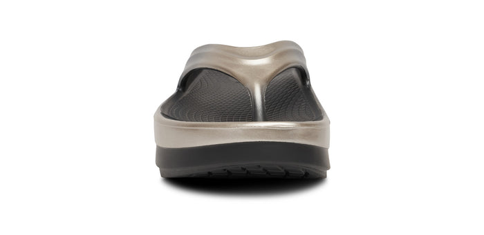Women's OOmega OOlala Stacked Sandal - Latte Fade front view