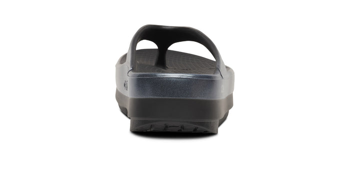Women's OOmega OOlala Stacked Sandal - Latte Fade back view
