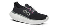 Women's OOmy Stride Low Shoe - White Black main view