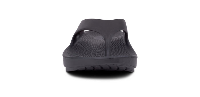 Women's OOriginal Sandal - Black - OOFOS front view