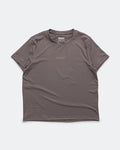 Womens Short Sleeve Micromesh Tee - Shadow