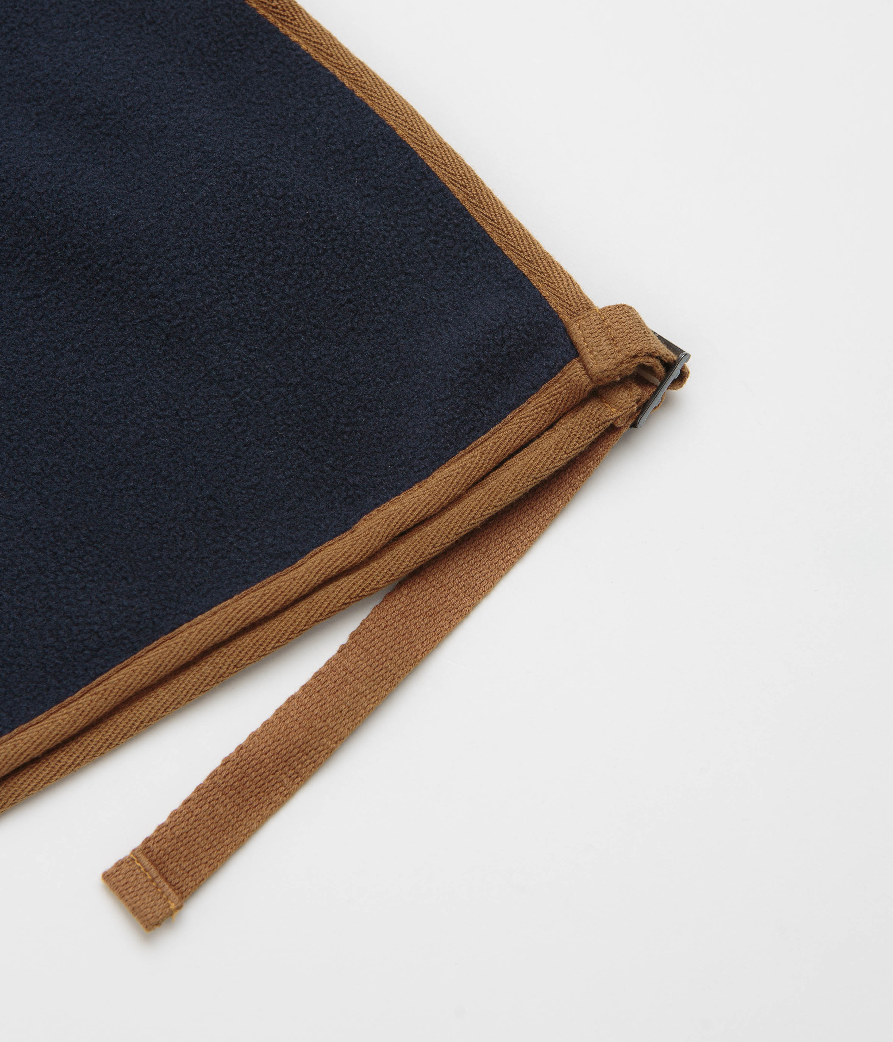 Workware Life Fleece Vest - Navy / Brown