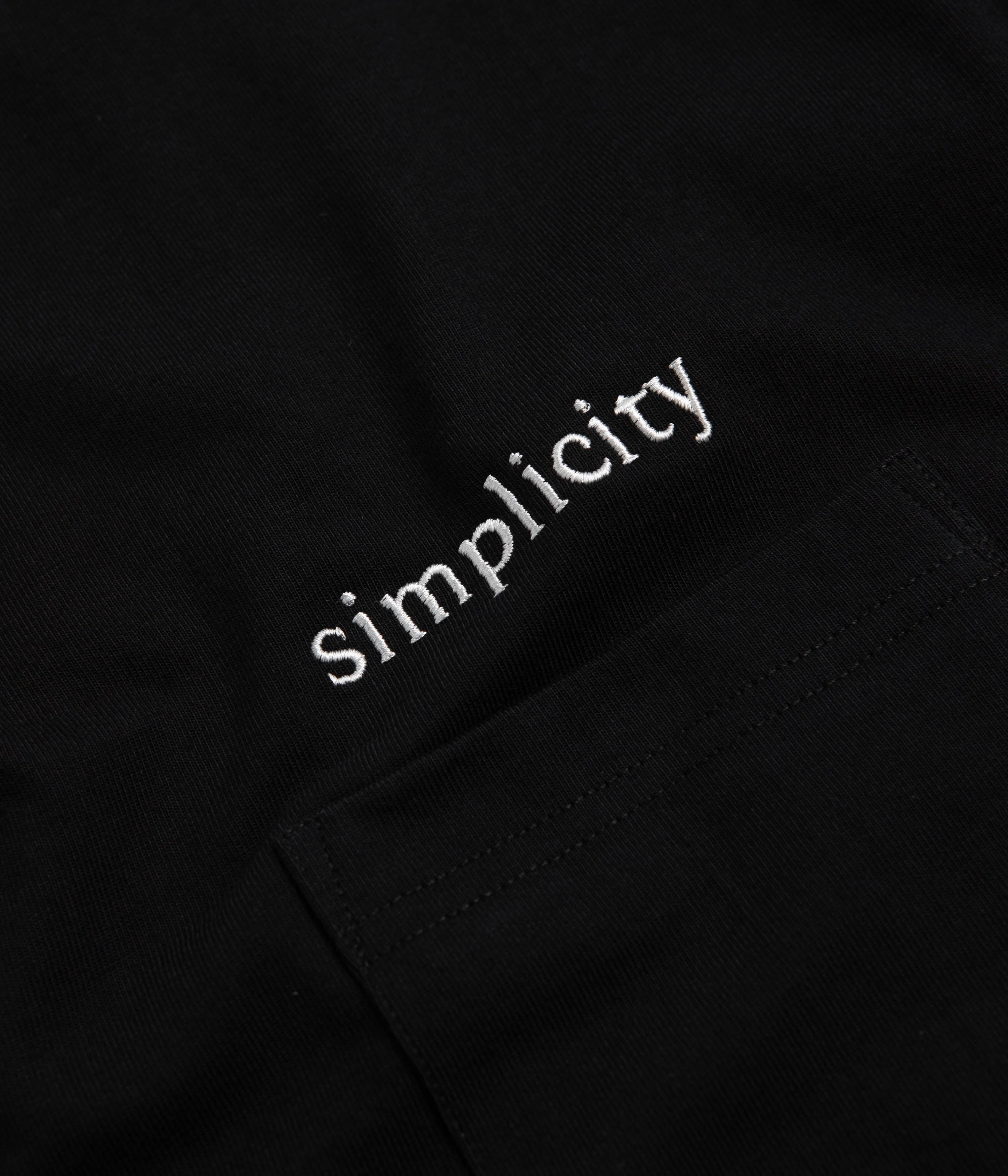 Workware Simplicity Heavyweight Pocket T-Shirt - Black