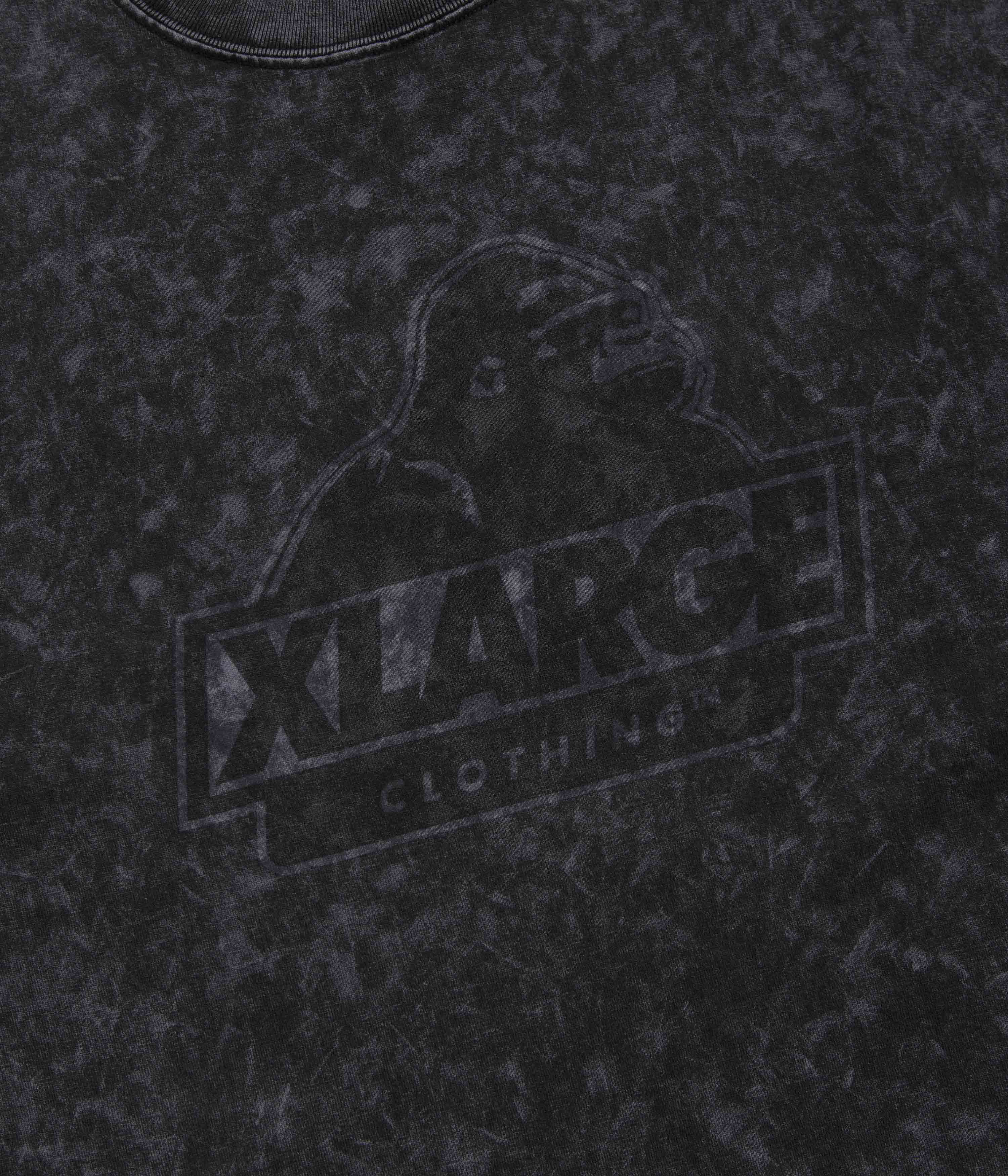 XLarge Slanted OG Long Sleeve T-Shirt - Black Chemical Wash
