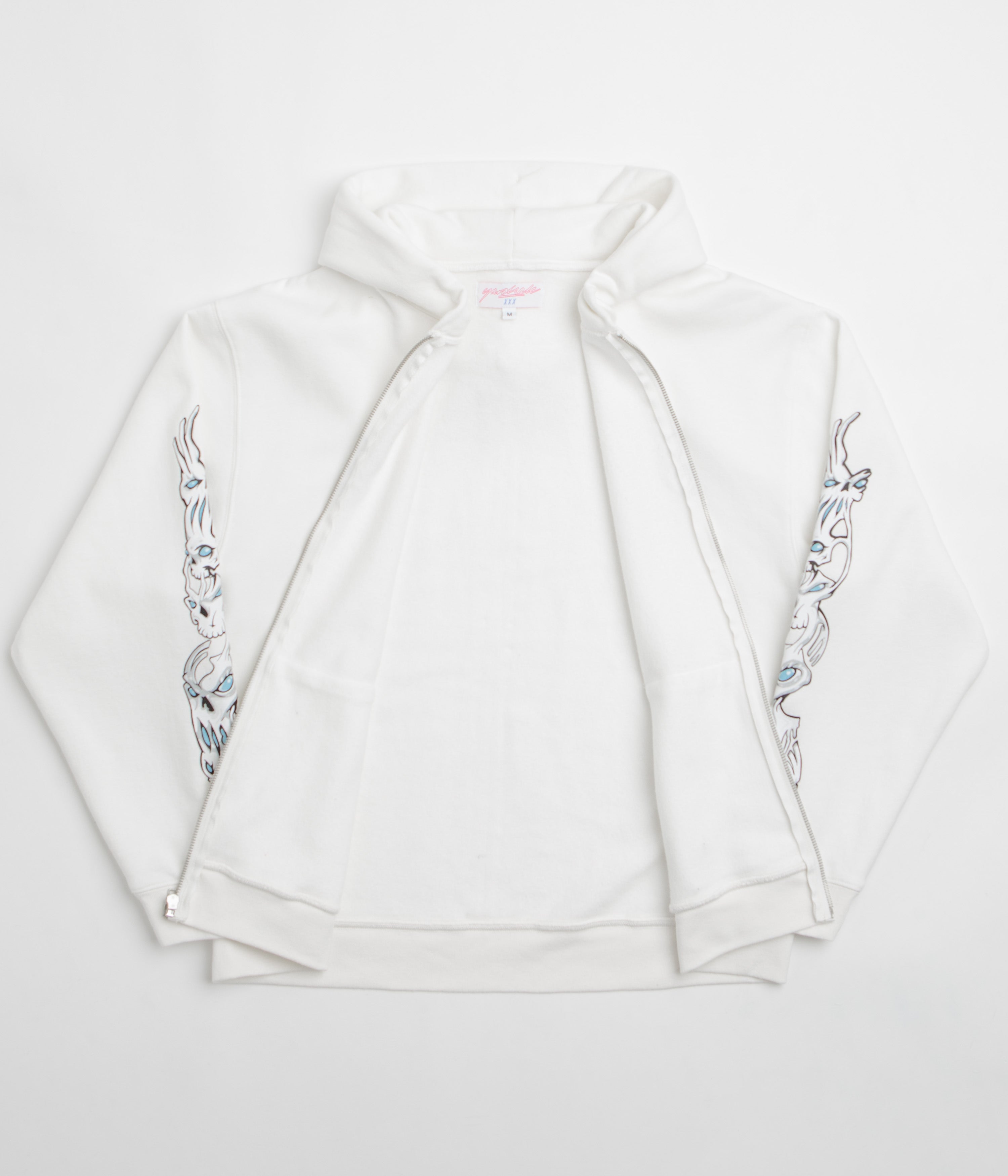 Yardsale Bullseye Full Zip Hoodie - Off White