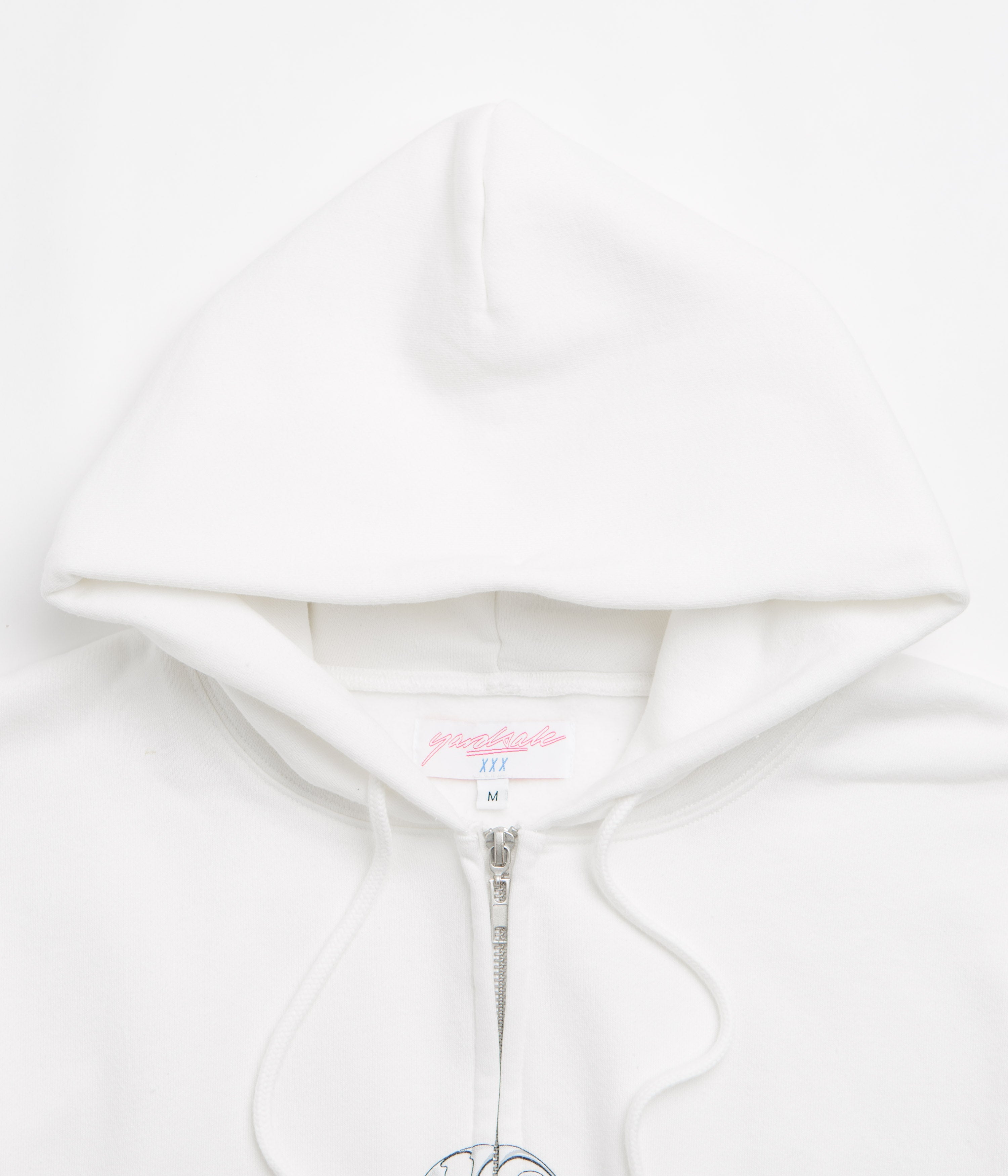 Yardsale Bullseye Full Zip Hoodie - Off White