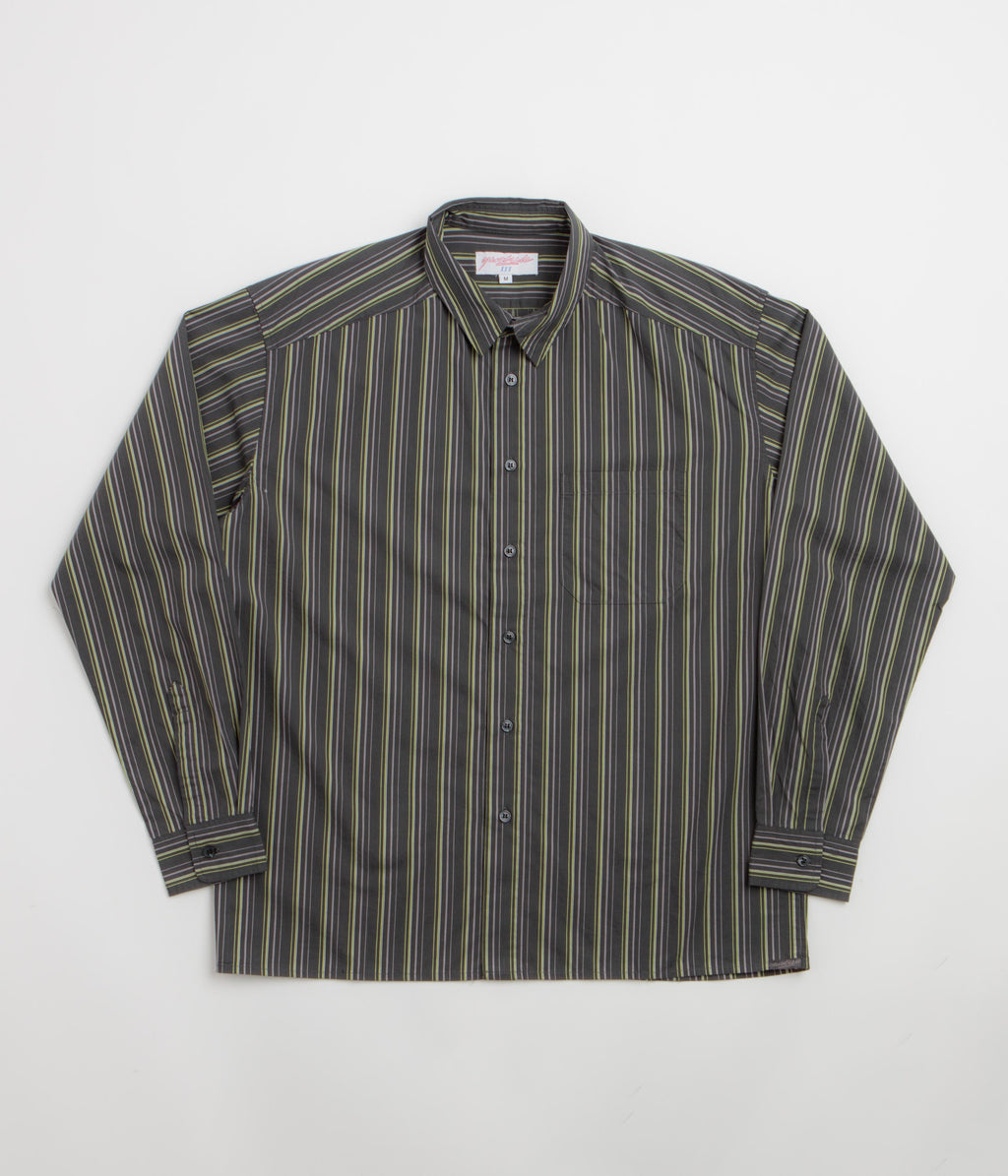Yardsale Nightline Stripe Shirt - Grey