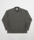 Yardsale Nightline Stripe Shirt - Grey