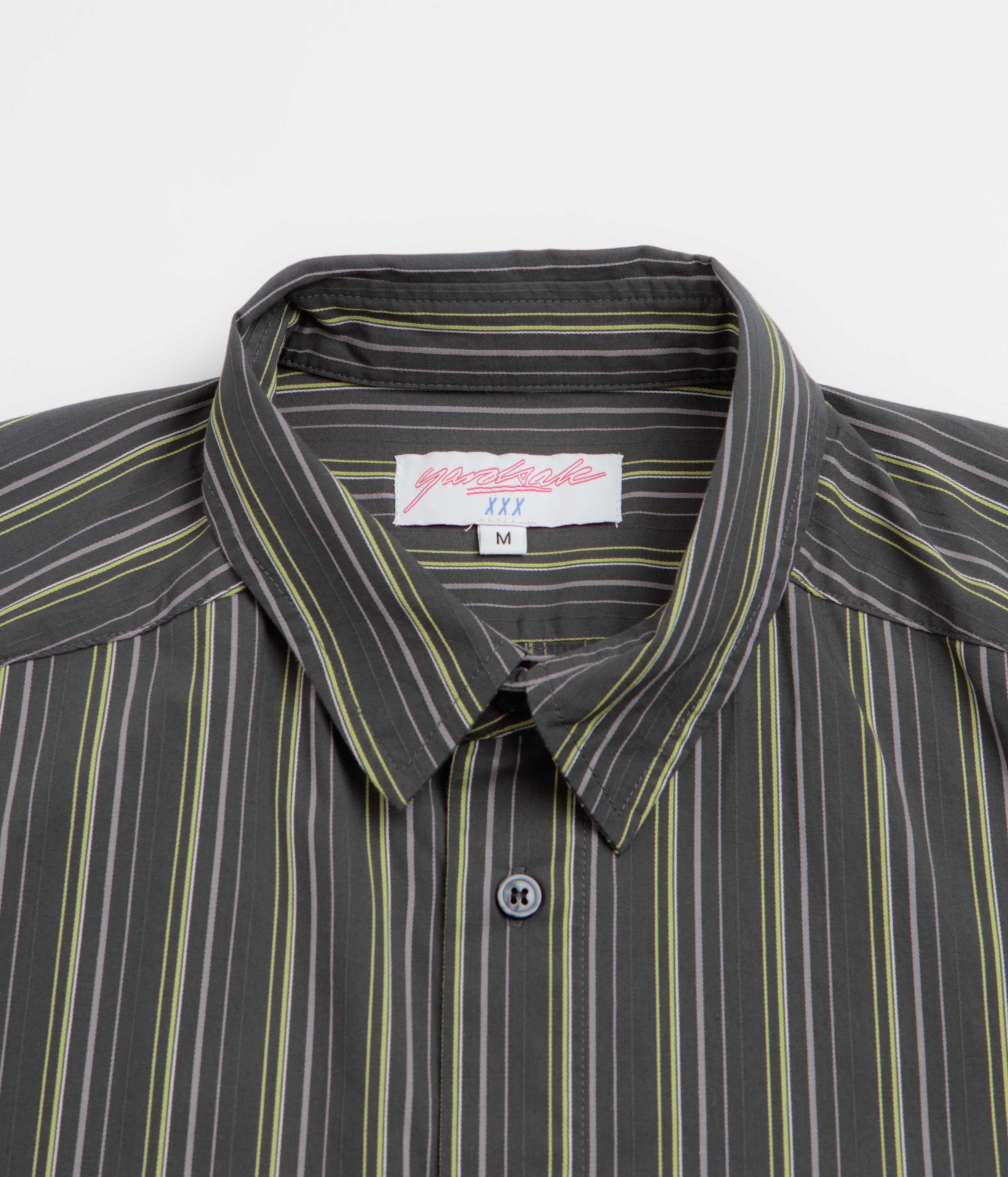 Yardsale Nightline Stripe Shirt - Grey