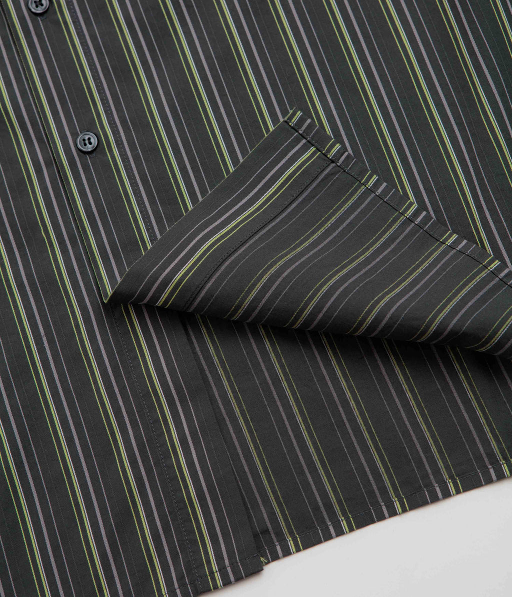 Yardsale Nightline Stripe Shirt - Grey