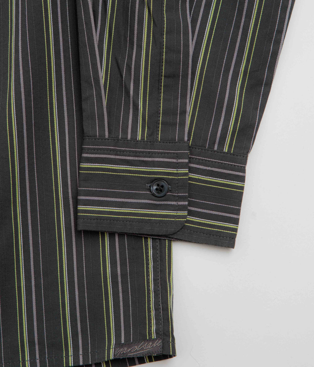 Yardsale Nightline Stripe Shirt - Grey