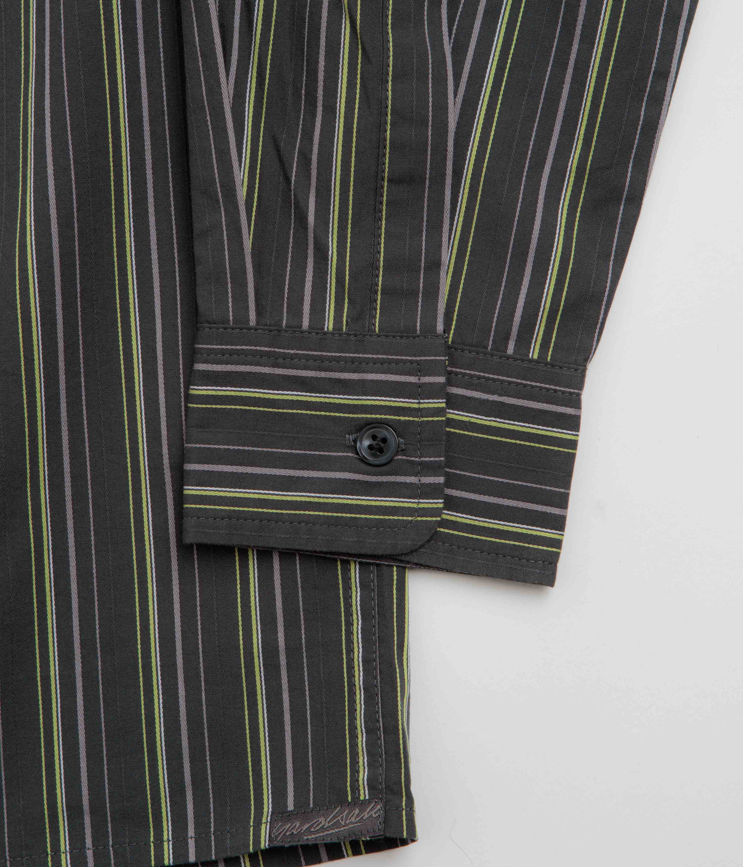 Yardsale Nightline Stripe Shirt - Grey